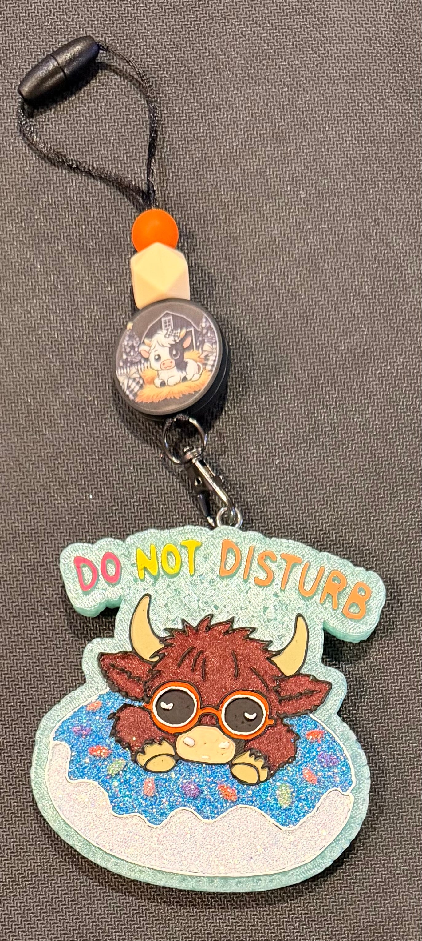 Do Not Disturb Highland Cow