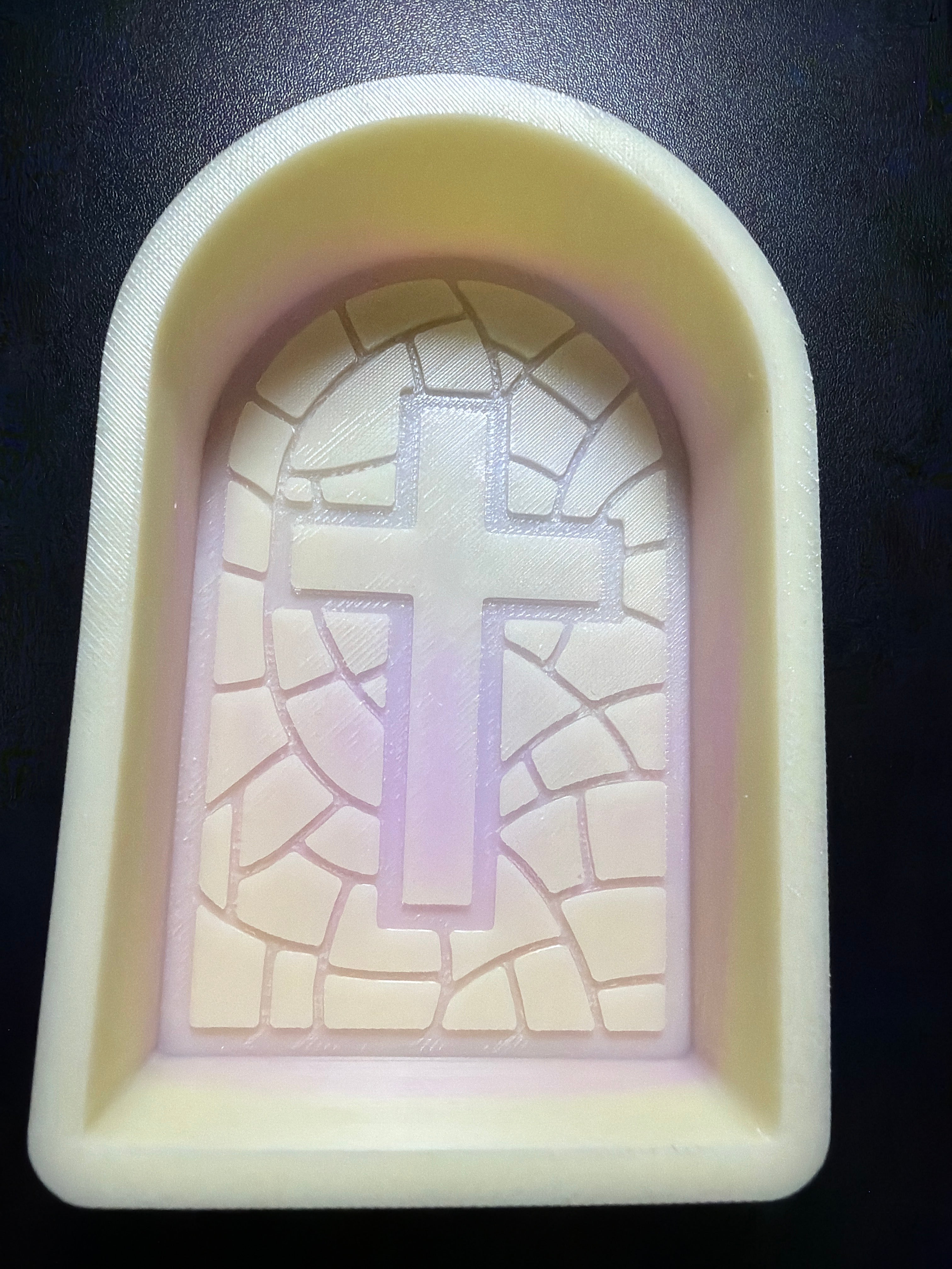 Stained Glass Cross