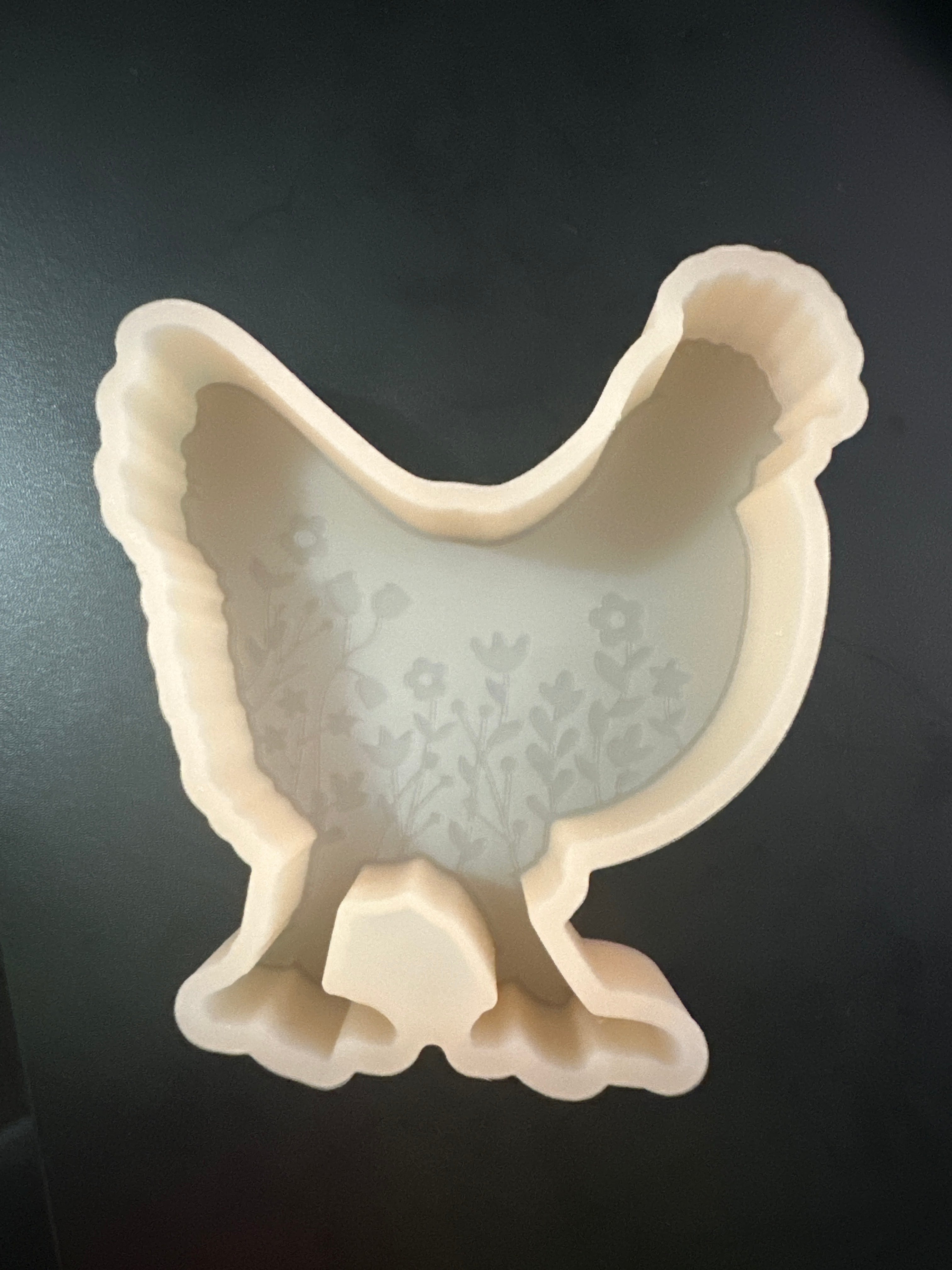 Chicken with Flowers